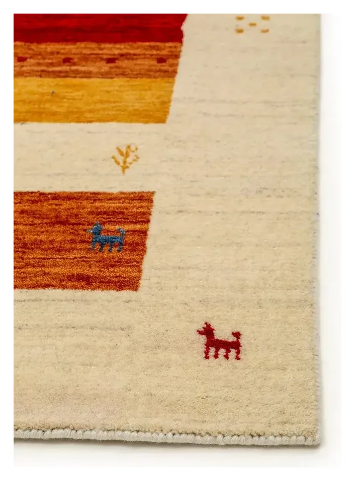 benuta Wollteppich Jamal, Multicolor/Beige 4