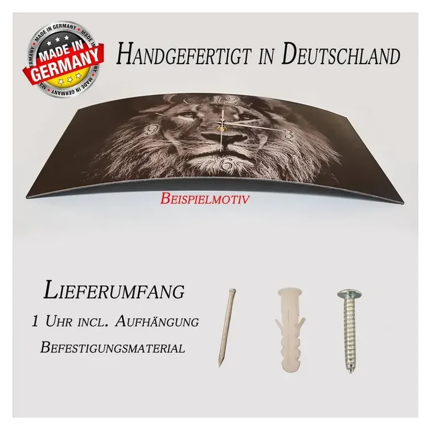 Bilder-Manufaktur Wanduhr BM-9540-1 Aluminium 4