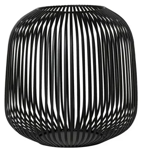blomus Windlicht LITO M, schwarz, Stahl
