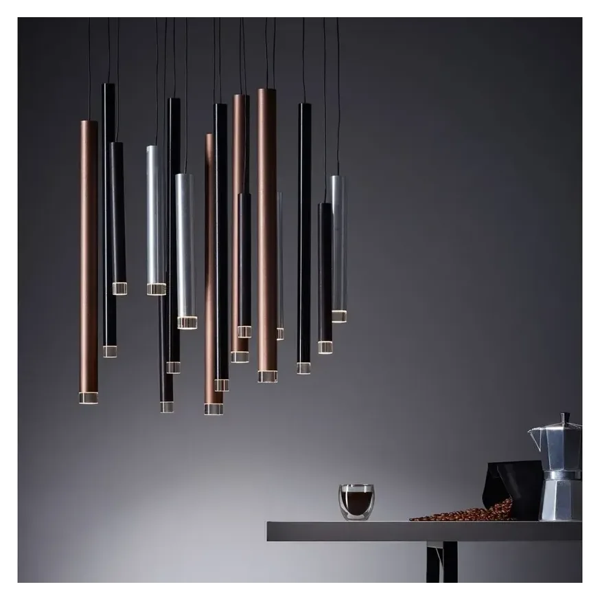 Brilliant Pendelleuchte Cembalo, braun/Kaffee 2