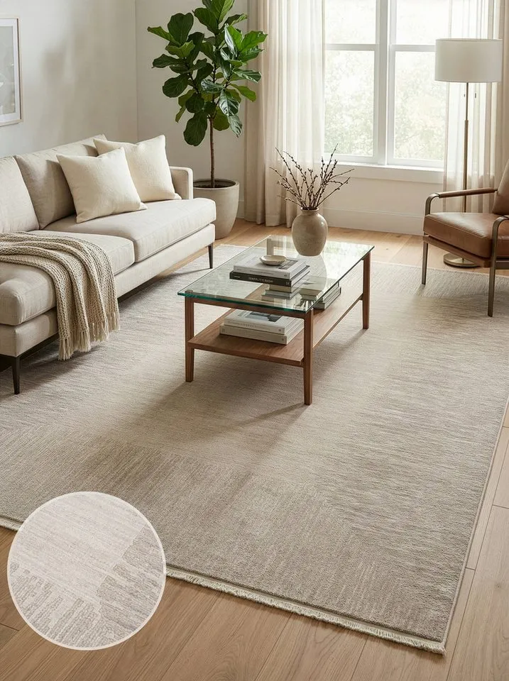 Calvin Klein home Teppich Passages, beige