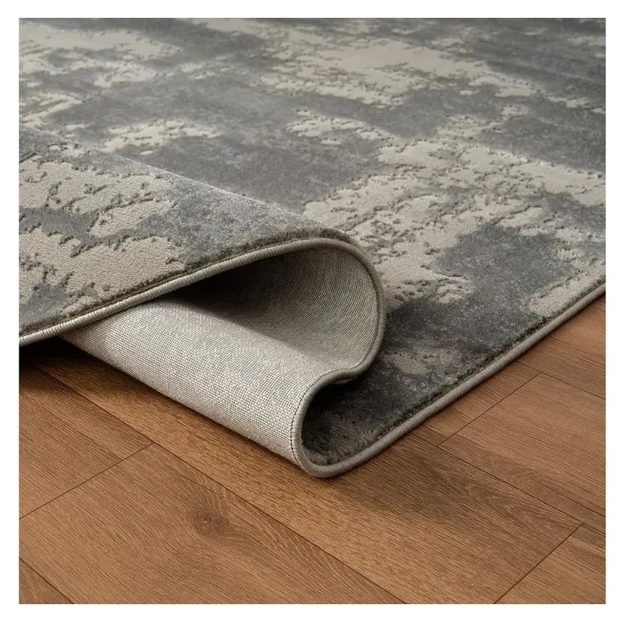 Carpetilla Designteppich abstrakt Grau 2