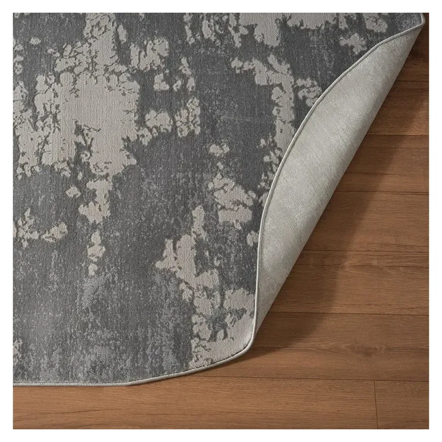 Carpetilla Designteppich abstrakt Grau 3