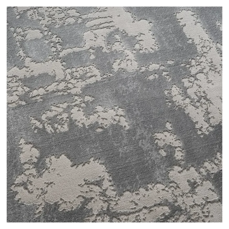 Carpetilla Designteppich abstrakt Grau 4