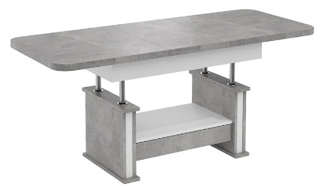 designimpex Couchtisch DA-555, höhenverstellbar