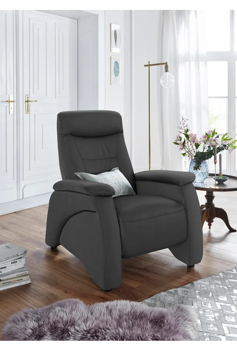 exxpo sofa fashion Relaxsessel Ascoli, Schwarz