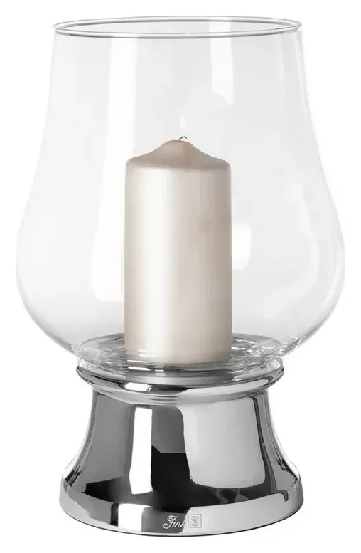 Fink Windlicht Palina, silberfarben, Edelstahl/Glas 3