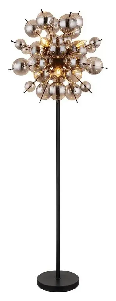 GLOBO LIGHTING Stehleuchte 130395 Rauchglas schwarz 2