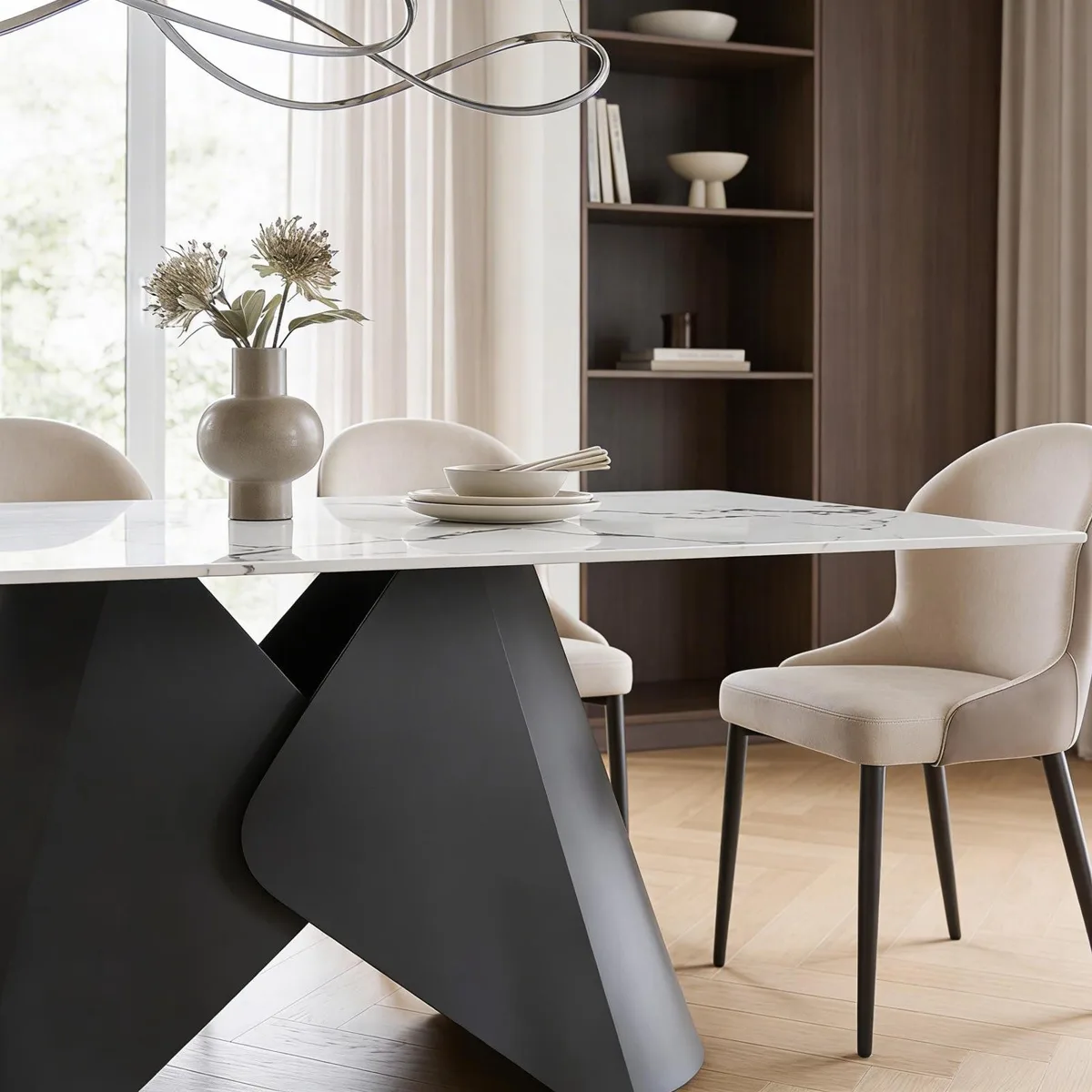 Idimex Esstisch Lazio, Keramik Marmor-Optik 3