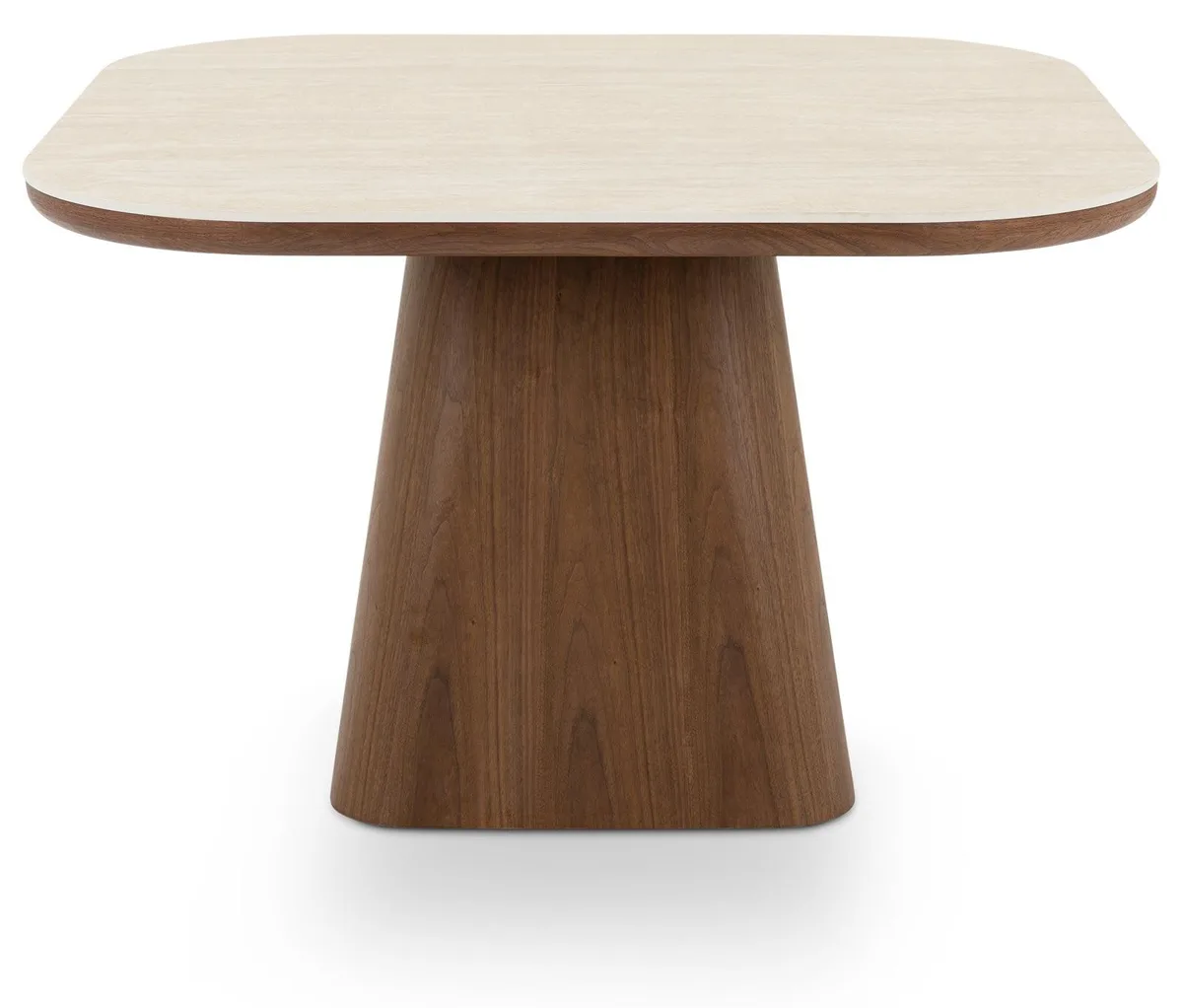 Idimex Esstisch Vespera, quadratisch 120 cm, Nussbaum 3