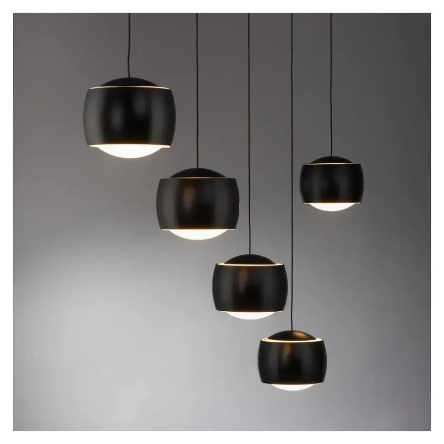 JUST LIGHT Pendelleuchte BALLINI, schwarz 4