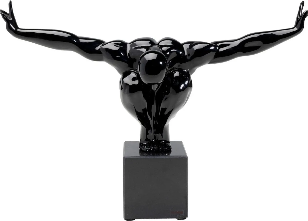 KARE DESIGN Dekoobjekt Athlet Small, Polyresin schwarz