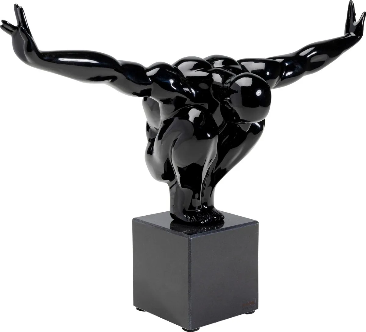 KARE DESIGN Dekoobjekt Athlet Small, Polyresin schwarz 2