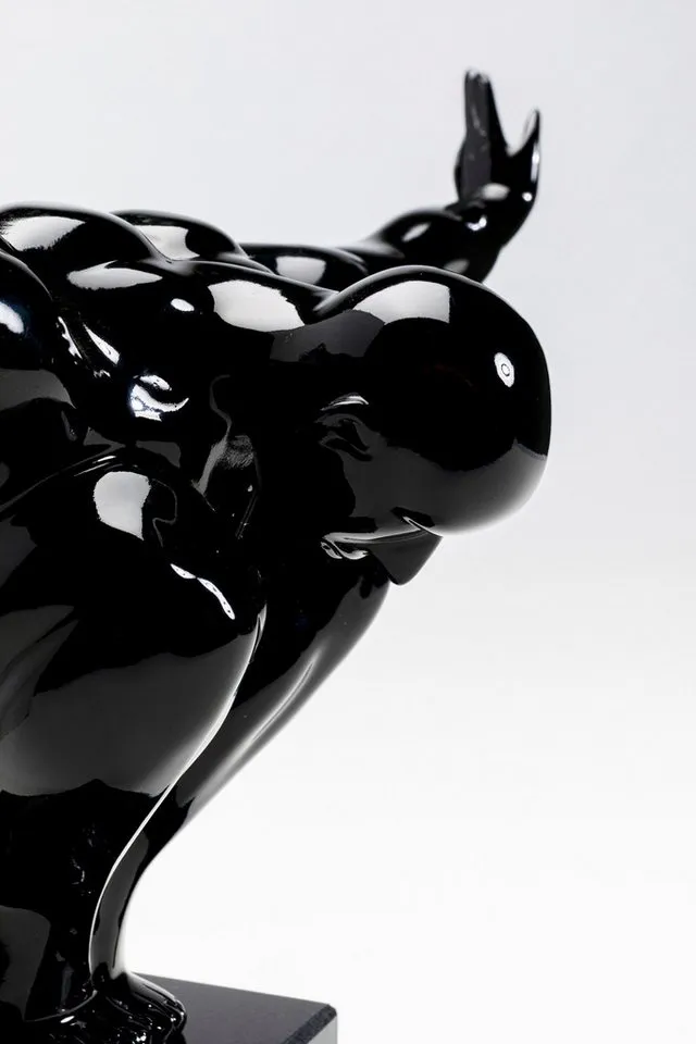 KARE DESIGN Dekoobjekt Athlet Small, Polyresin schwarz 3