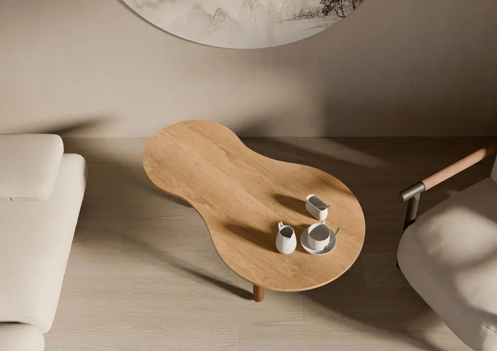 Massivmoebel24 Couchtisch KYOTO, Mango braun geölt 3