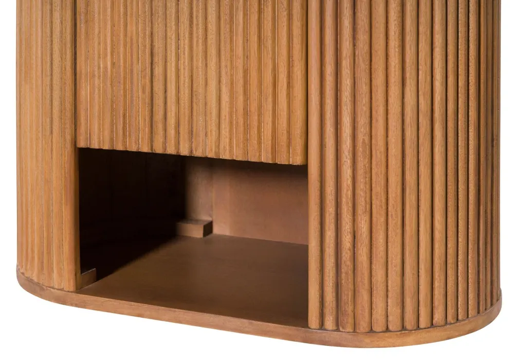 Massivmoebel24 Hängeschrank BARCELONA, Mango natur lackiert 2