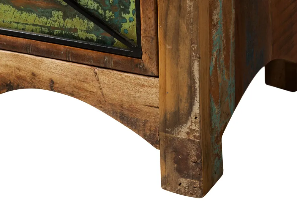 Massivmoebel24 Highboard NATURE OF SPIRIT, mehrfarbig 2