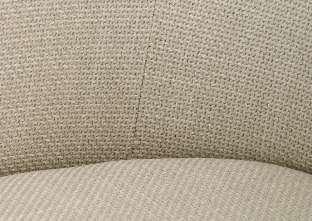 Massivmoebel24 Polsterstuhl MALIK, Webstoff beige 2