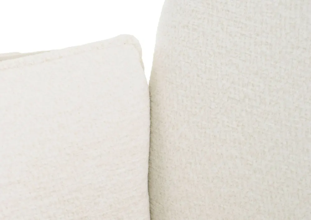 Massivmoebel24 Polsterstuhl TONI, Chenille-Velours beige 2
