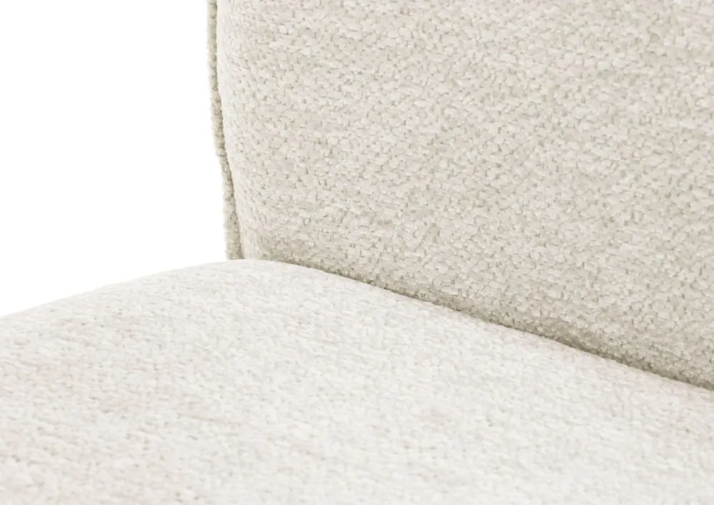 Massivmoebel24 Polsterstuhl XENIA, Chenille-Velours beige 2
