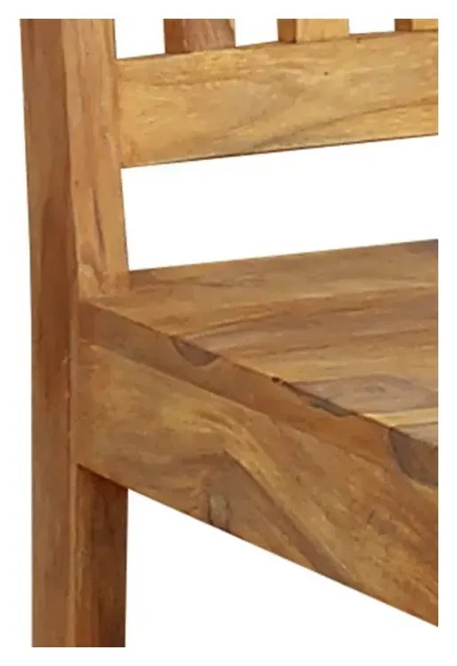 Massivmoebel24 Stuhl NATURE BROWN, Sheesham braun geölt 3