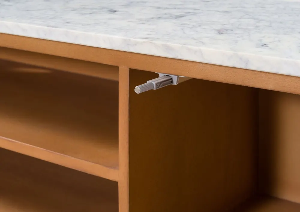 Massivmoebel24 TV-Board BARCELONA, Mango natur lackiert 3