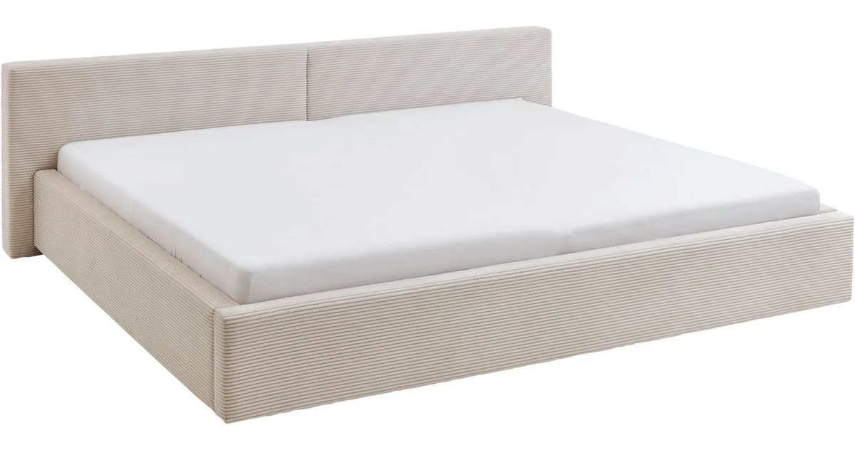 meise.möbel Polsterbett Cube, Cord beige 3
