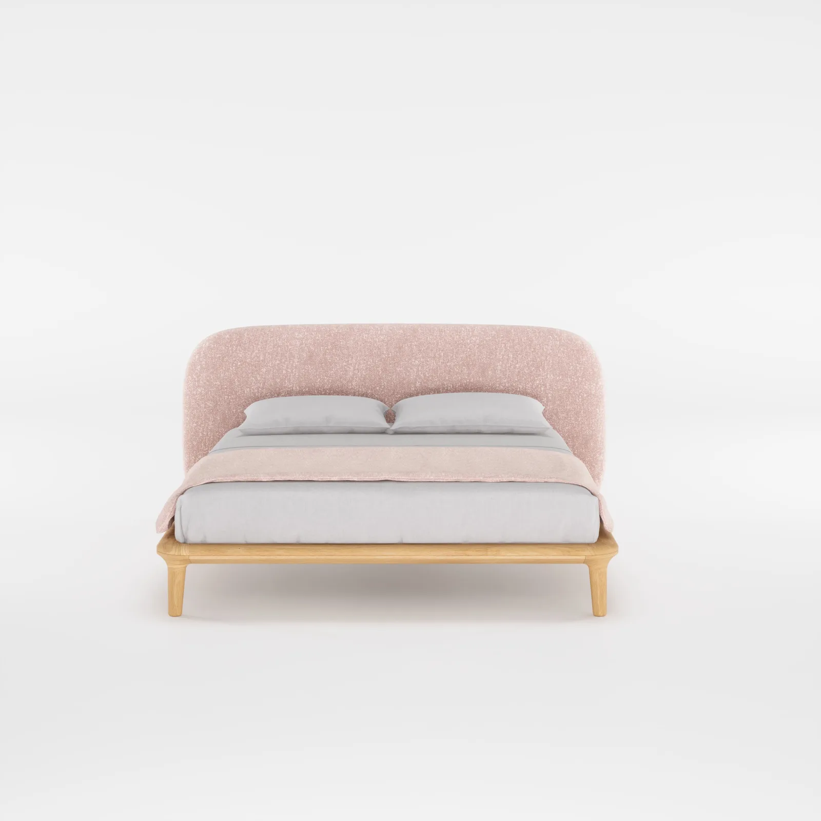 Bett Noray aus Eiche