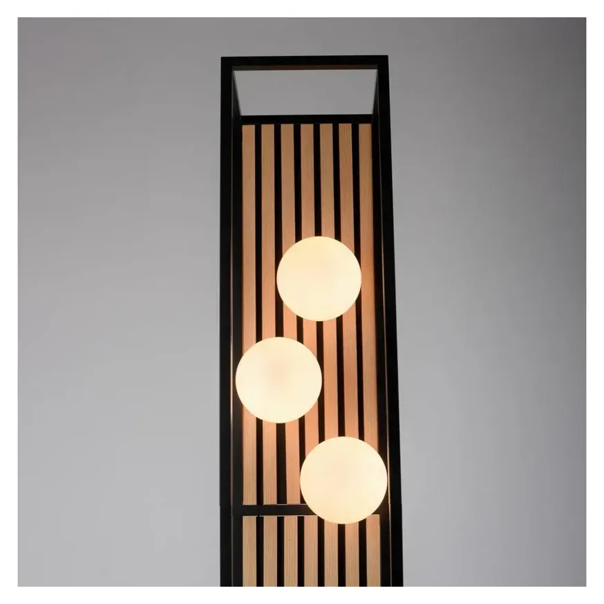 OTTO home Stehlampe Evinnia Holz natur 4