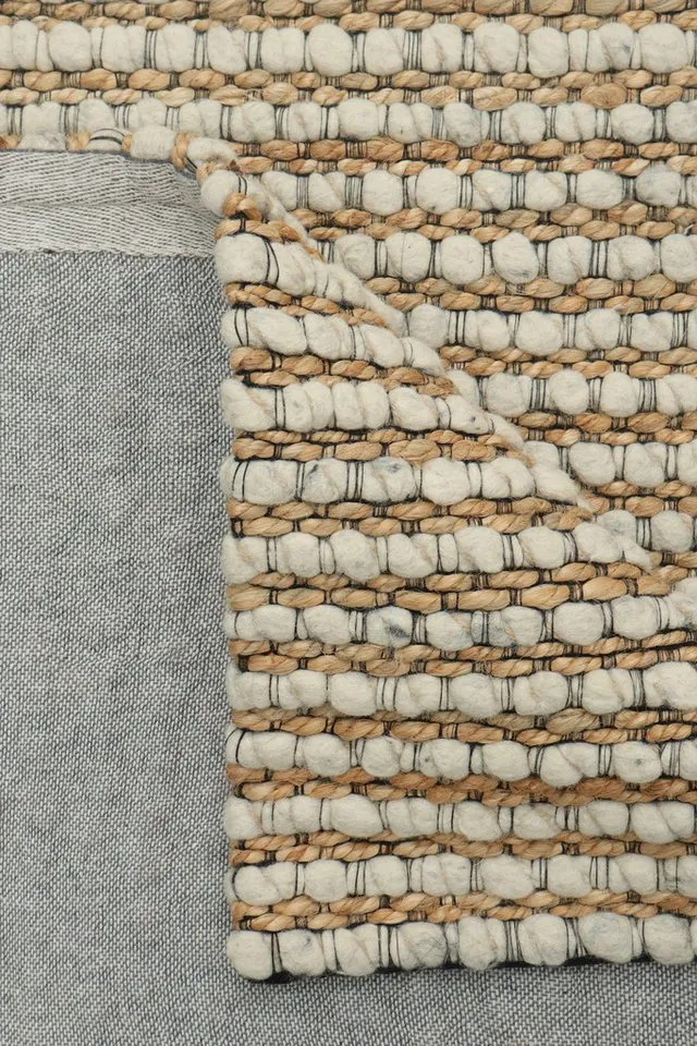 OTTO home Wollteppich Leevy, Wolle und Jute, beige 4