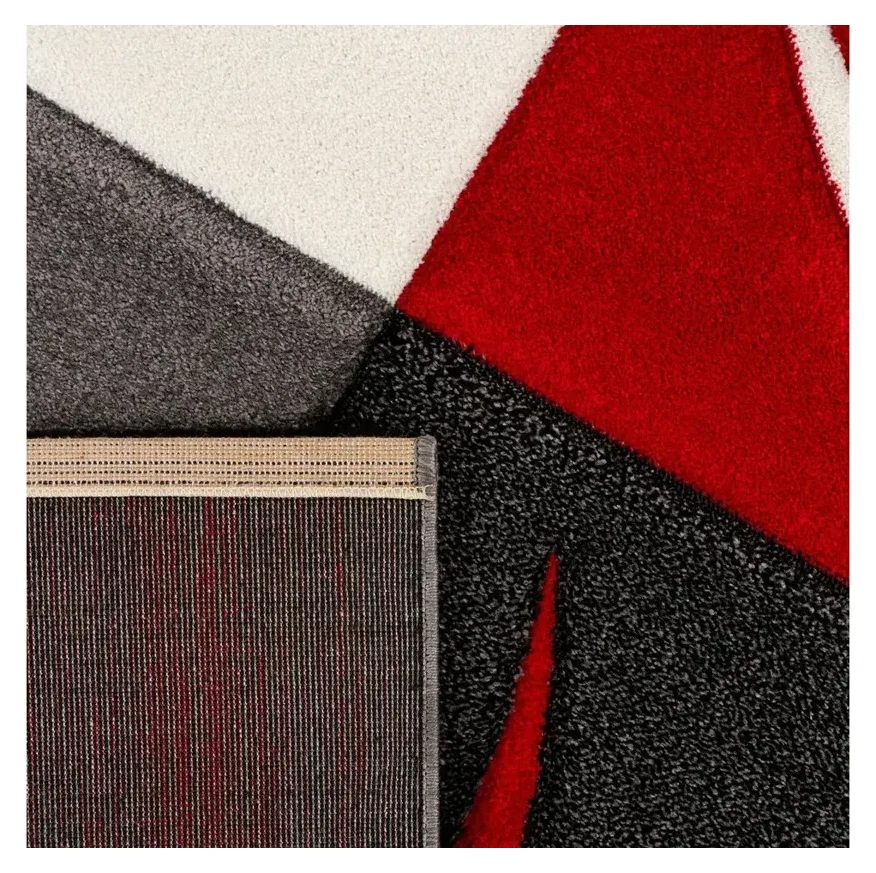 PACO HOME Teppich Diamond 665, Rot, Polypropylen 4
