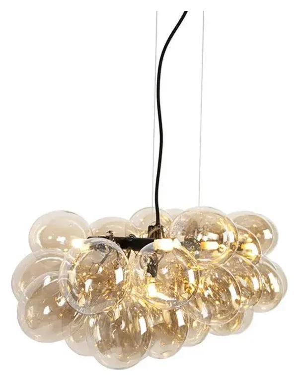 QAZQA Pendelleuchte Uvas, Gold, Glas 3