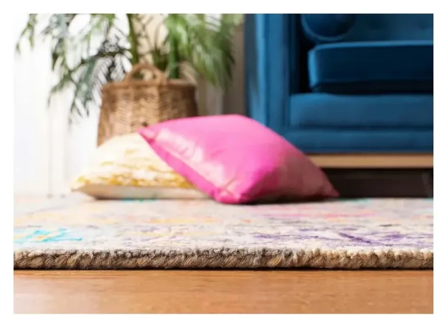 Ready Rugs Designteppich Fringes Loop, Violett 4