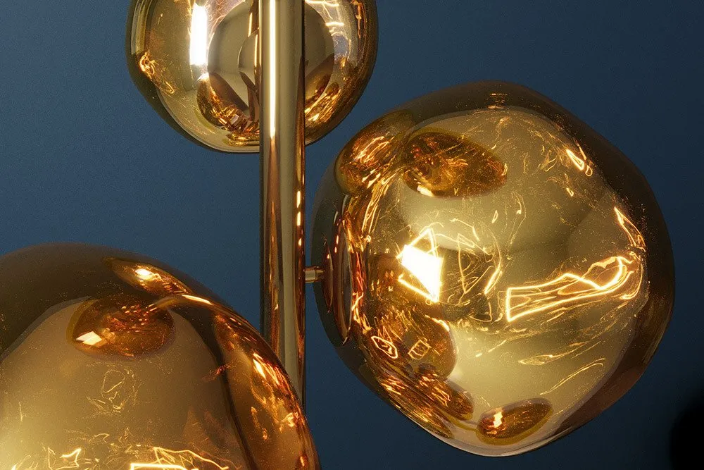 riess-ambiente Stehlampe LIQUID DIAMOND, Gold 3