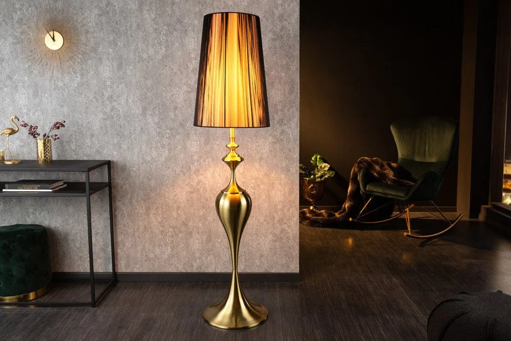 riess-ambiente Stehlampe LUCIE gold/schwarz