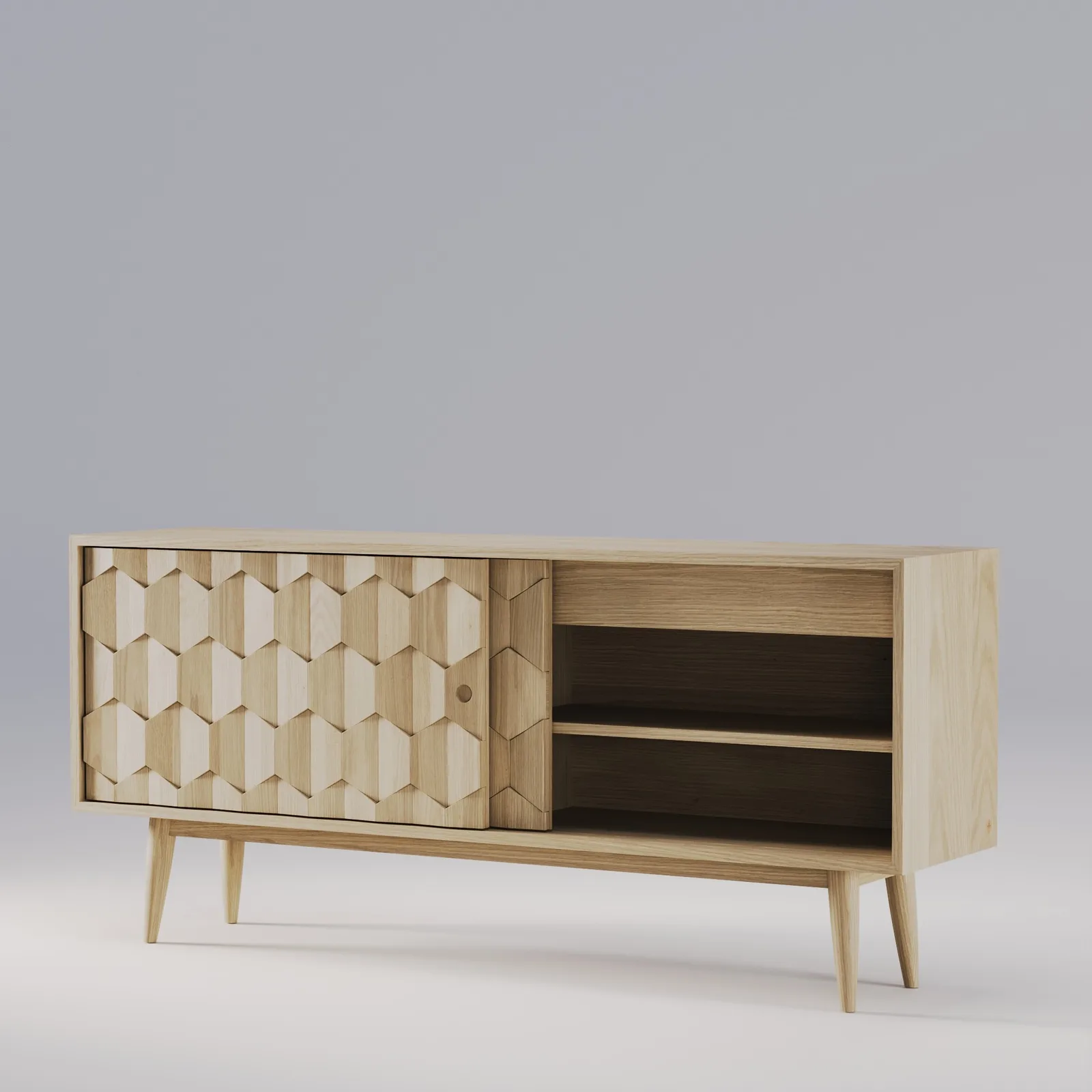 Sideboard Scarpa aus Eiche 3