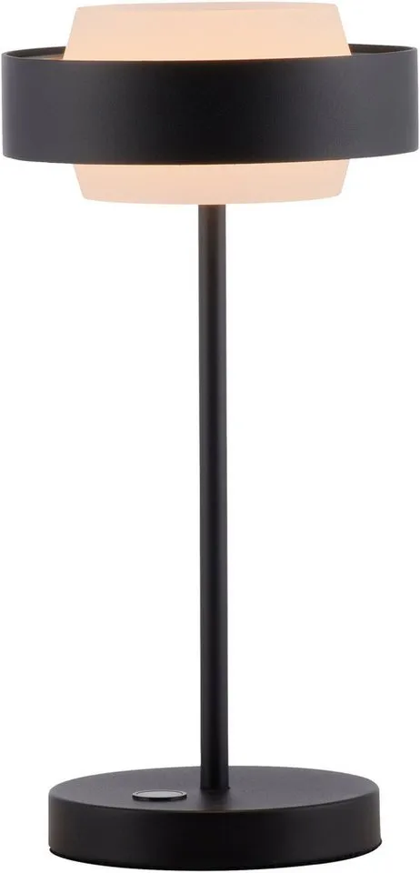 SCHÖNER WOHNEN-Kollektion LED Tischleuchte ELMO schwarz