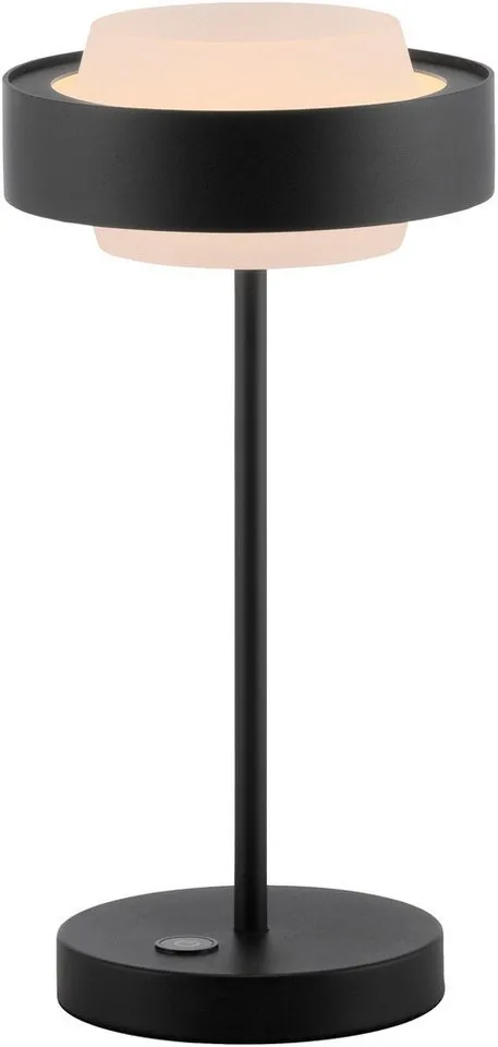SCHÖNER WOHNEN-Kollektion LED Tischleuchte ELMO schwarz 3