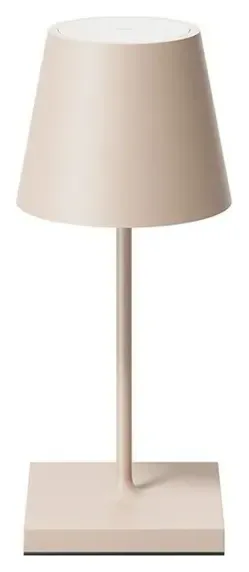 SIGOR Akku-Tischleuchte NUINDIE Mini, Beige