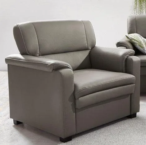 sit&more Sessel Pisa, NaturLEDER grau