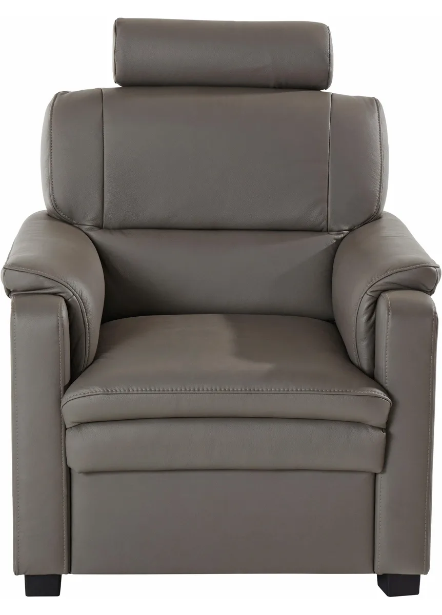 sit&more Sessel Pisa, NaturLEDER grau 2