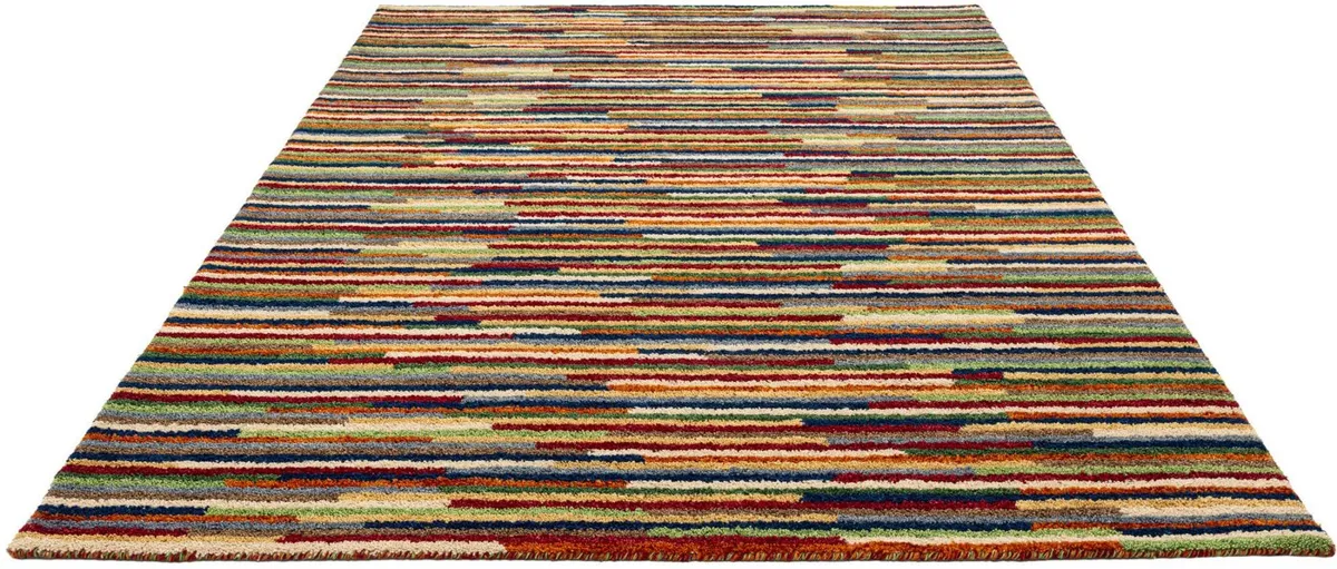 THEKO Wollteppich Gabbeh Multi, bunt, reine Wolle 2