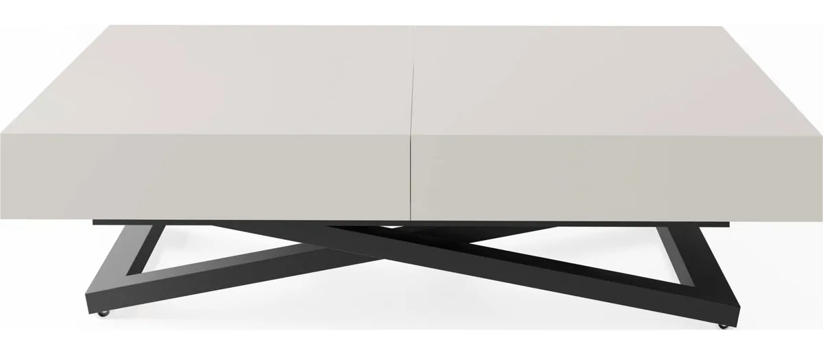 WFL GROUP Couchtisch Cavetta U, Kaschmir 2